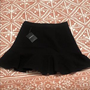 Flouncy mini skirt
